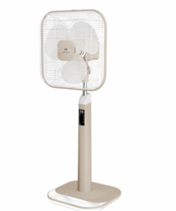 Havells Aindrila Premium 400mm Pedestal Fan (Dusty Rose White)